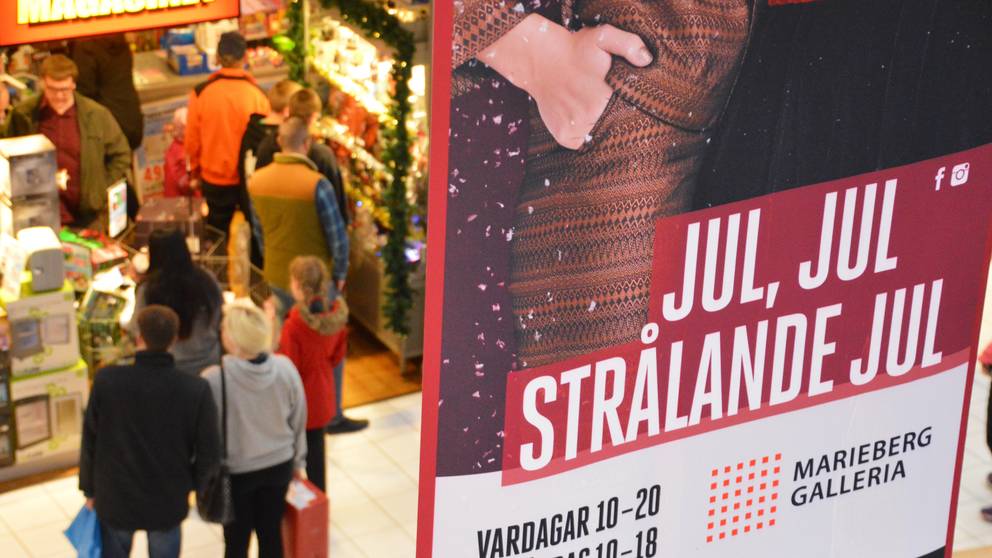 Marieberg galleria tror på dubbelt så många besökare i dag SVT Nyheter