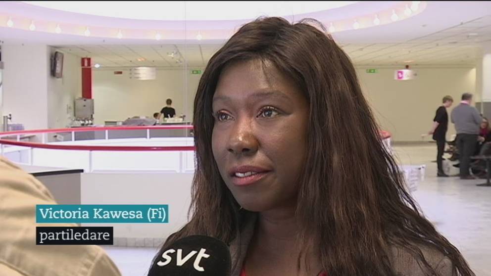 Hon är ny partiledare för Fi | SVT Nyheter