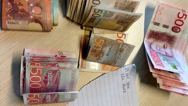 40 Euro I Svenska Pengar