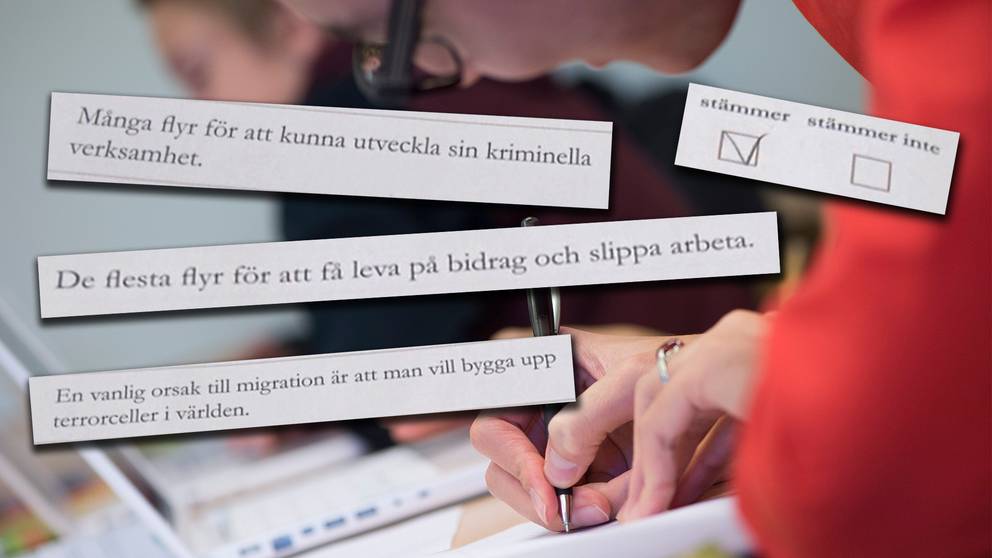 Nationella provet i samhällskunskap väcker starka reaktioner SVT Nyheter