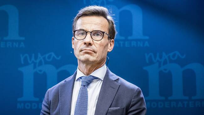 M-ledaren Ulf Kristersson.
