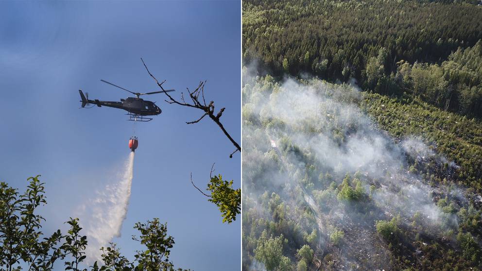 Bildresultat för skogsbrand sverige 2018