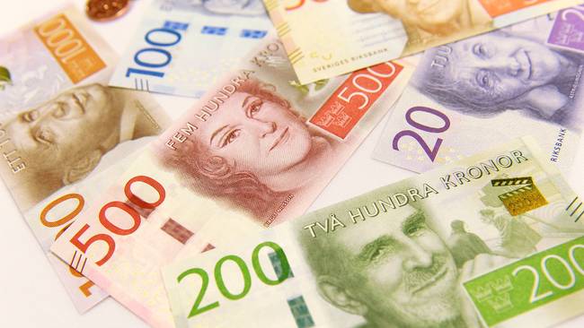 40 Euro I Svenska Pengar