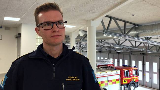 Johan Szymanski tar över som vakthavande brandingenjör i Stockholm ...