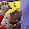 Margot Chevrier skadade sig svårt i stavhoppsfinalen