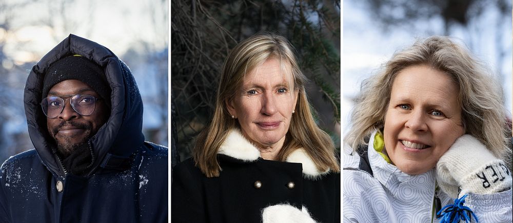 Kodjo Akolor, Carin Götblad, Anna-Lena Laurén