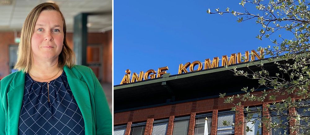 Eva-Lena Årmyr, biträdande skolchef och verksamhetschef för elevhälsan. Ånge kommunhus.