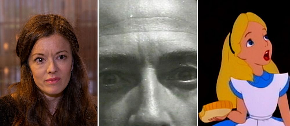 CCelia Svedhem, författare, Salvador Dalí, konstnär, bild ur Alice i underlandet