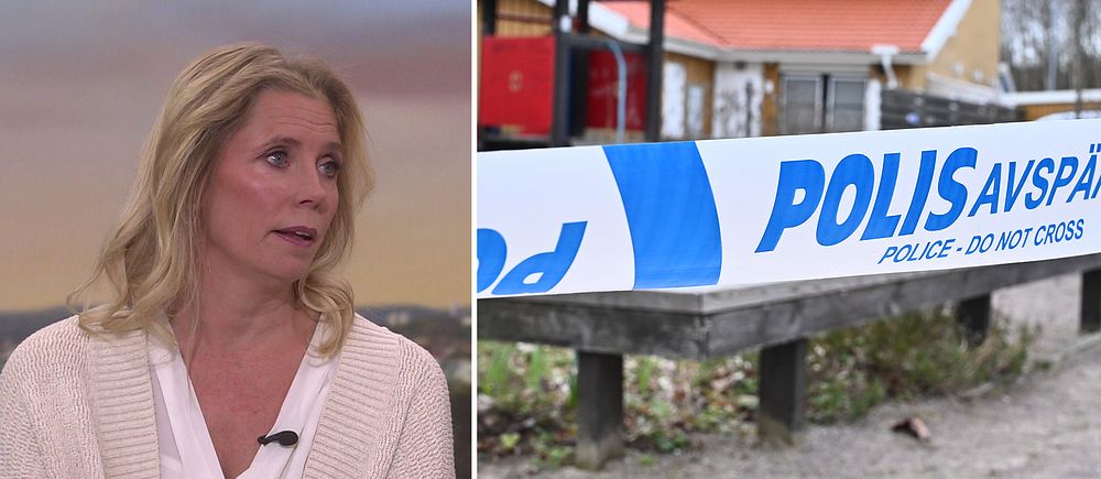 Victoria Larsson, krissamordnare i Södertälje kommun, beskriver hur de arbetar efter det misstänka morden på två barn.