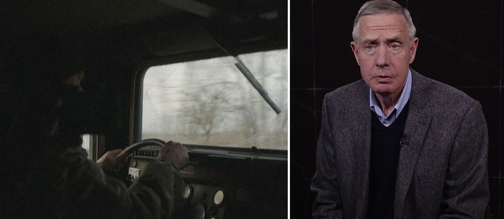 Strider i Ukraina och Jörgen Elfving, före detta överstelöjtnant