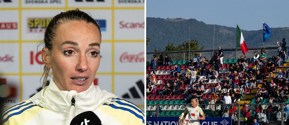 Kosovare Asllani om valet av arena: ”Under all kritik”