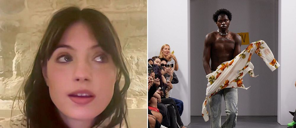 Modedesignern Beata Karlsson och bilder från hennes visning i Milano.