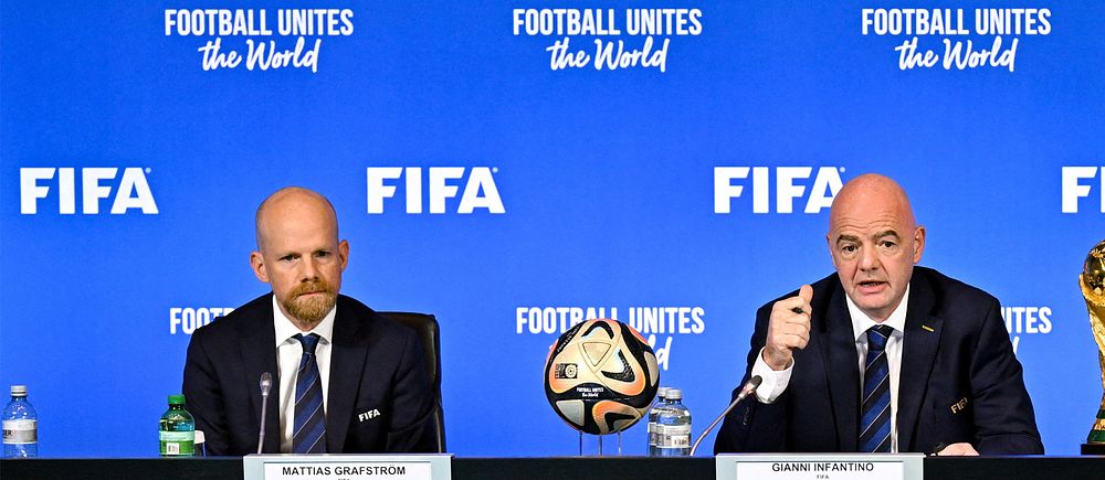 FIFA:s nye generalsekreterare Mattias Grafström