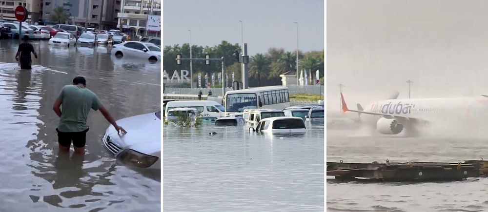 Översvämning i Dubai