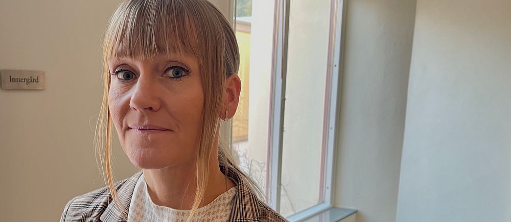 Kvinna på bild