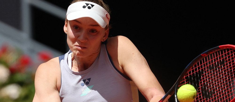 Elena Rybakina vann en tuff helkazakisk uppgörelse med  Julia Putintseva.