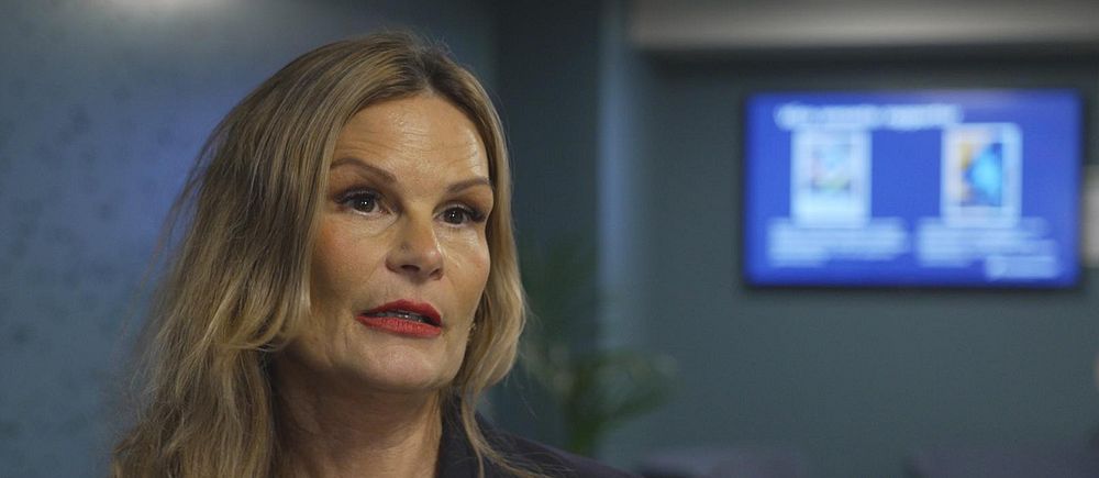 Therese Westermark, enhetschef på Konkurrensverket i intervjusituation