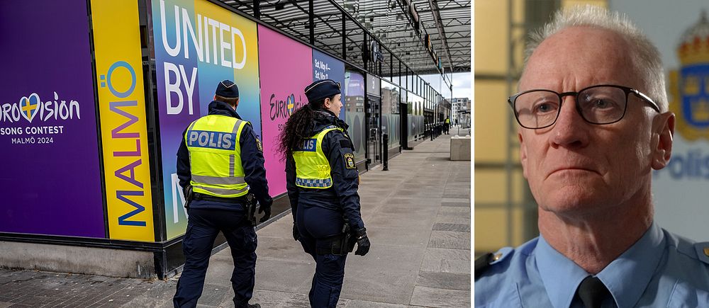 Bildmontage: Malmö Arena och Polis