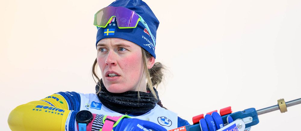 Elvira Öberg sköt bort pallplatsen med sina två sista skott i stående.