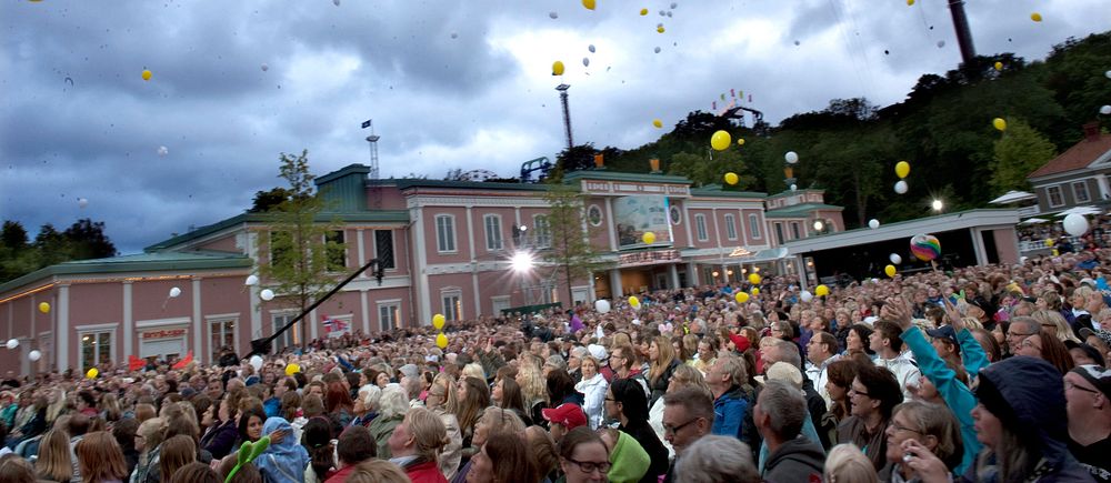 Förställning på Lisebergs stora scen.