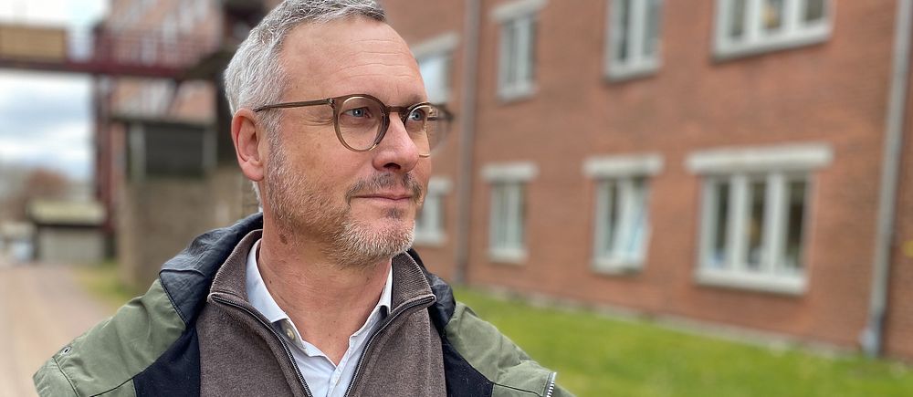 Björn Evertsson är säkerhetschef för Hallands sjukhus i Halmstad.