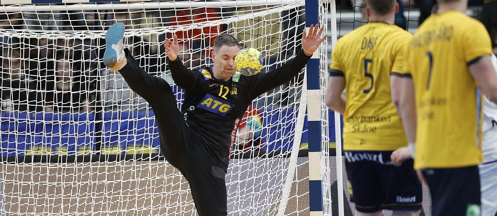 Målvakten Andreas Palicka är en av handbollslandslagets stora ledare.