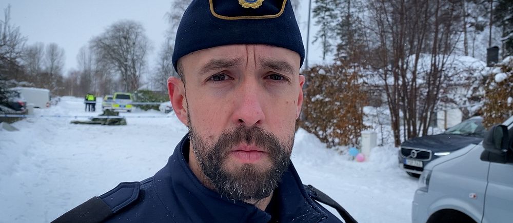 Roland Komaromi, presstalesperson vid polisen.