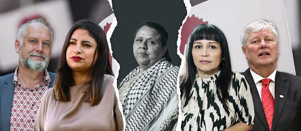 Frågan om Lorena Delgado Varas delar Vänsterpartiet