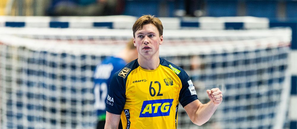 Handbollsspelaren Valter Chrintz.