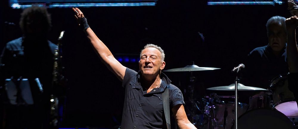 Bruce Springsteen på scen.
