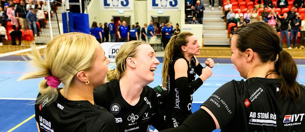 Örebro Volley vann i kväll i Ängelholm.