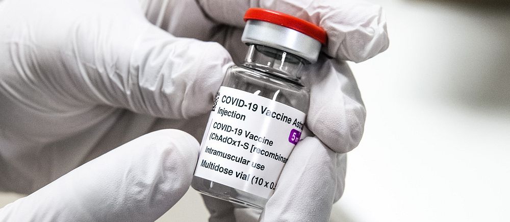 Astra Zenecas vaccin mot covid-19.