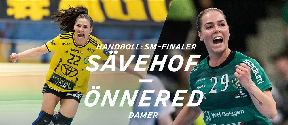 Sävehofs Carmen Martin möter Önnereds Linn Hansson i damernas SM-finalserie i handboll. – IK Sävehof-Önnereds HK, 3:5