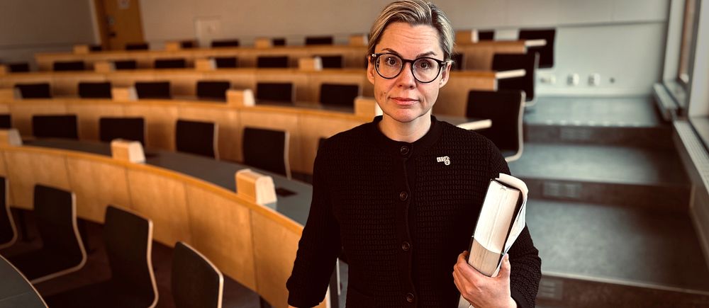 Karin Blad, lektor på MDU.