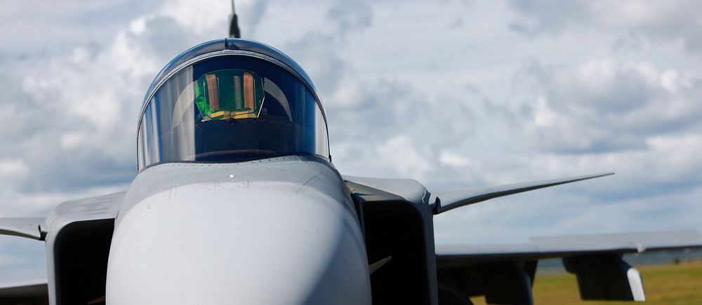 Flygövning vid flygflottiljen F 7