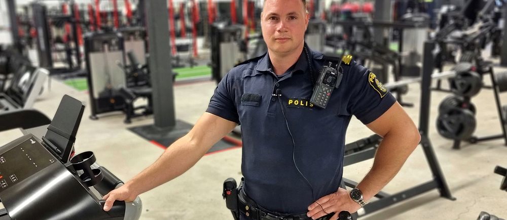 Henric Eriksson, polis i Sala