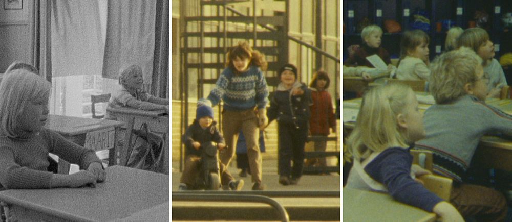 Kuvia ruotsinsuomalaisista lapsista eri vuosikymmenien ajalta