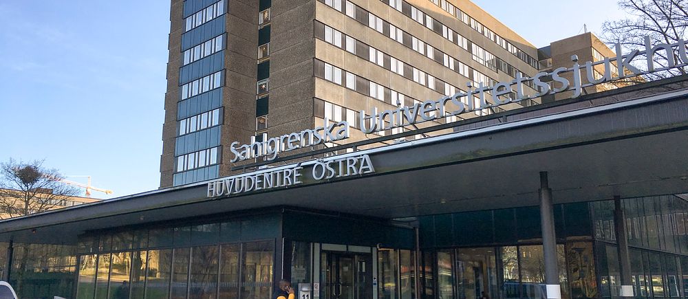 Entrén till Sahlgrenska universitetssjukhusets östra ingång.