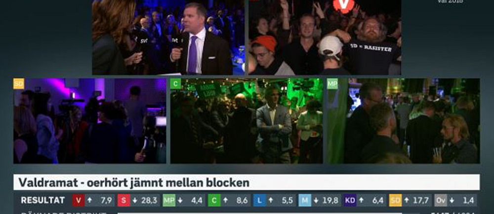 Fortsatt jämnt mellan blocken