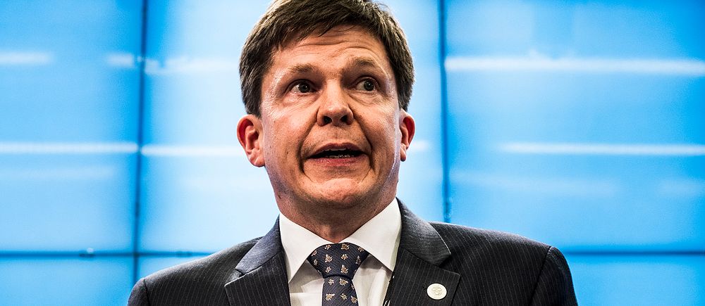 Moderaten Andreas Norlén valdes på måndagen till ny talman i riksdagen