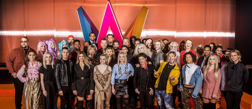 Artisterna i Melodifestivalen 2019.