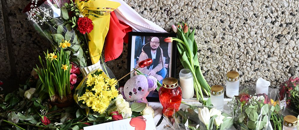 Mordet på 39-årige Mikael som dödades framför ögonen på sin son i Skärholmen den 10 april.