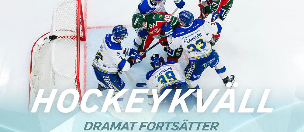 Hockeykväll, avsnitt 23 av 28. – Dramat fortsätter