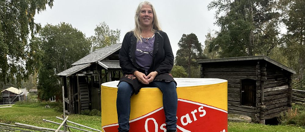Oscars surströmming, gigantisk surströmmingsburk, surströmming
