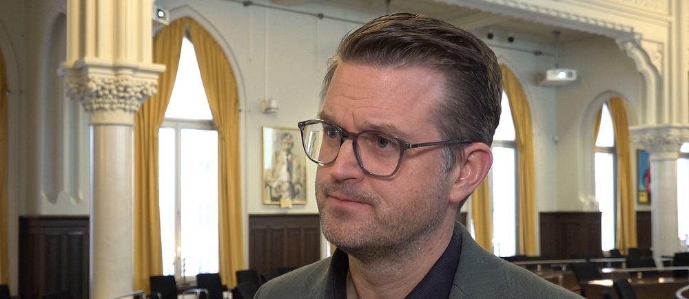 Moderaternas kommunalråd Anders Åhrlin.