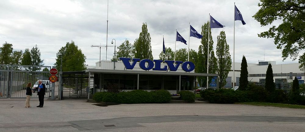 Volvo i Eskilstuna.