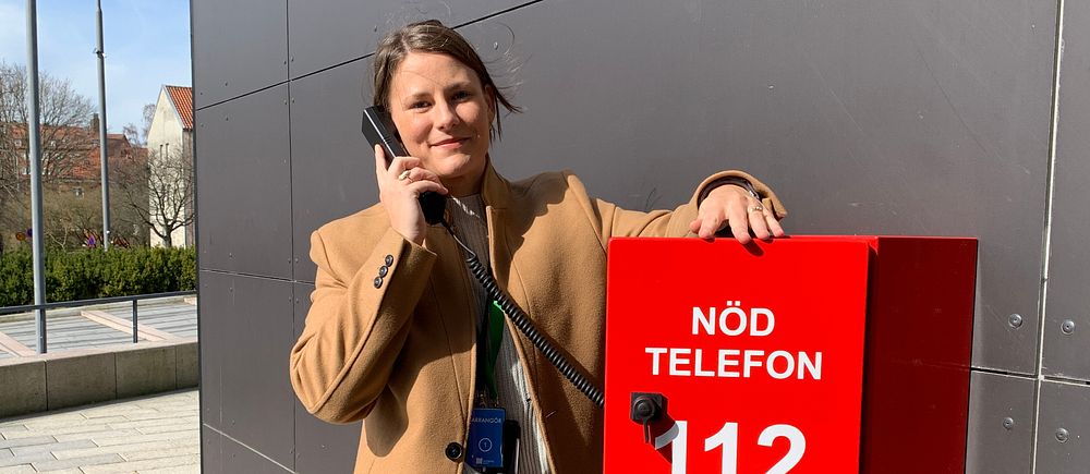 Nödtelefoner installerade i Helsingborg – ska hjälpa vid längre strömavbrott