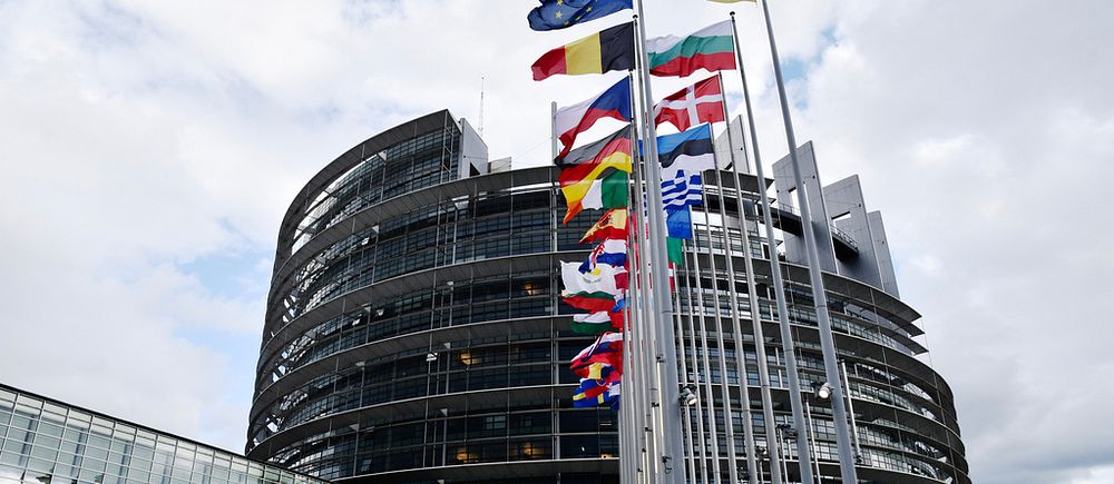 EU-parlamentet i Strasbourg.