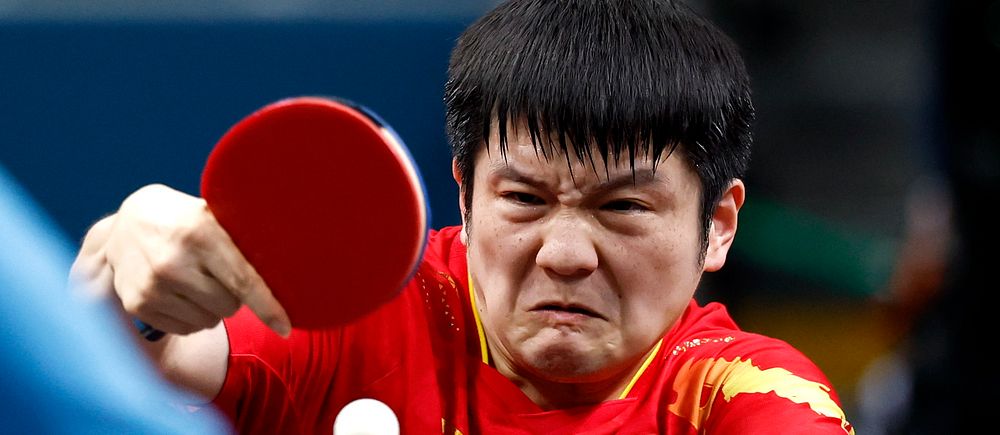 Fan Zhendong tog OS-guld i somras efter att ha besegrat Truls Möregårdh i finalen.