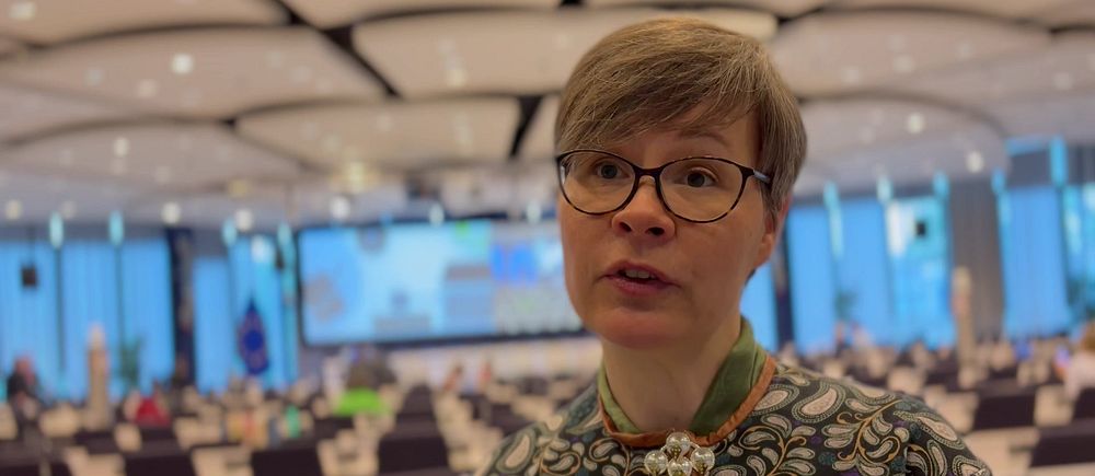 Elle Merete Omma på EU Arctic Forum